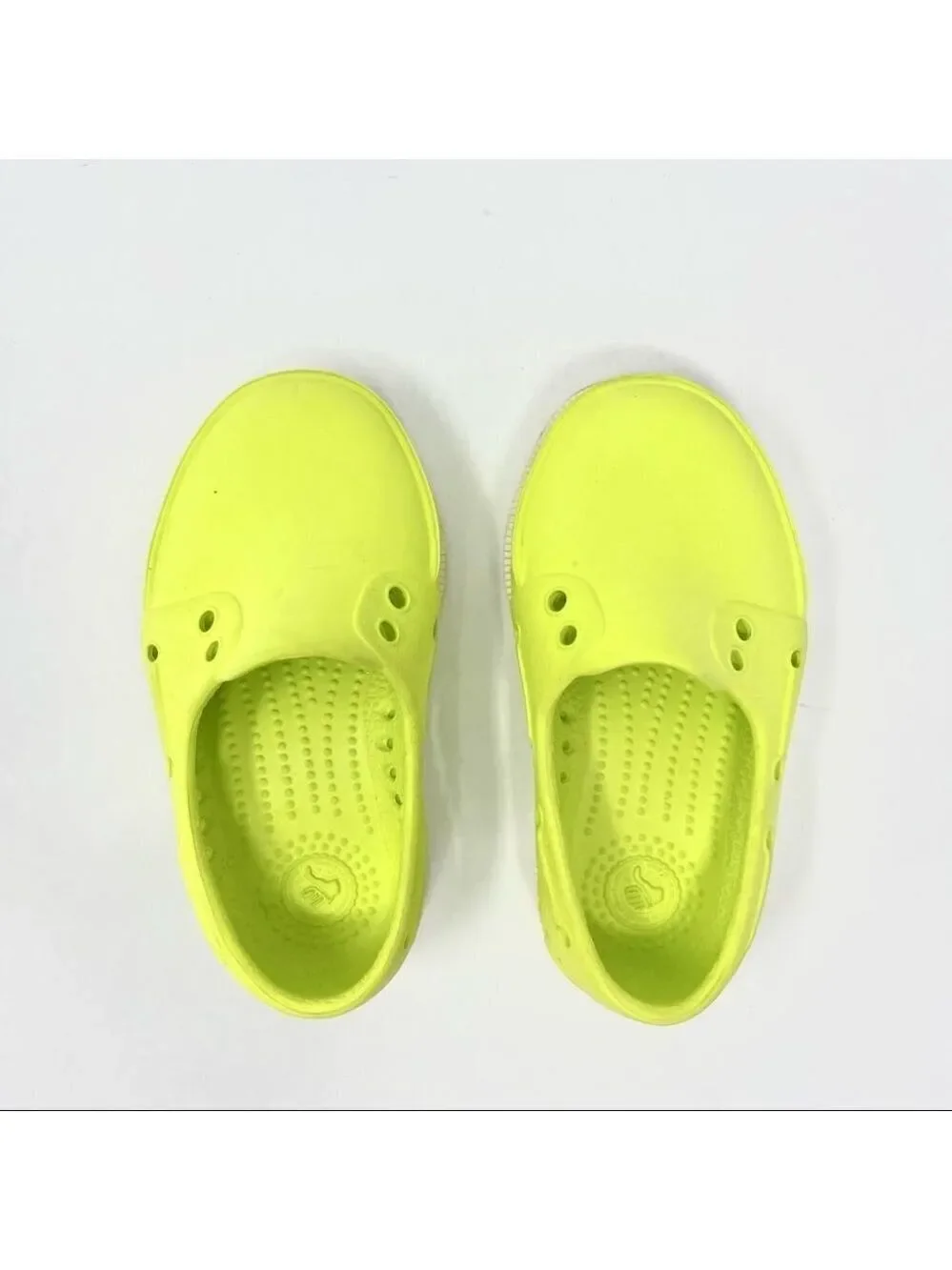 NATIVE Toddler Howard Yellow Boat Slip-On Shoes Size C5